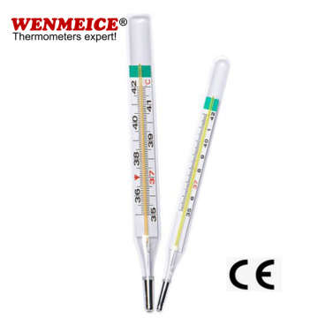 Clinical Glass Thermometer Mercury-Free Mercury Thermometer